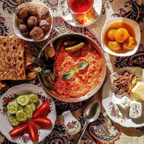 رستوران سنتی کوچه باغ - سافت منو
