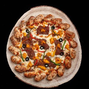 رست بیف-استیک گوشت-مرغ-قارچ-پنیر مخصوص-کوکتل پنیری.