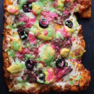 سینه سوخاری مرغ-قارچ-گوشت استیک-مرغ نگینی-پنیر پستو-پنیر مخصوص