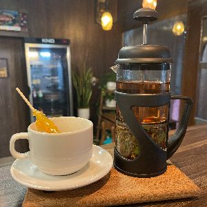 چای سبز+دارچین+هل