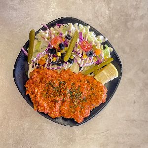 املت همراه با چای