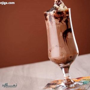 شیر،پودر هات چاکلت،سیروپ شکلات،بستنی،موز