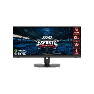 برای مشاهده اطلاعات کلیک کنید          
<BR>
<BR>


Size: 34 Inch 
<BR>
Aspect Ratio: 21:9 
<BR>
Curvature:  Flat
<BR>
Panel Type: IPS
<BR>
Resolution: :UWQHD (3440X1440)
<BR> 
Refresh Rate: 144HZ

<BR>
Response time: 1MS 
<BR>
HDR:400
<BR>
Stand: Fix Stand
<BR>