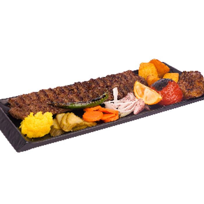 2سیخ کوبیده 150گرمی/ دورچین