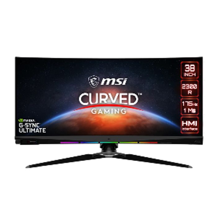 RAPID IPS /37.5" /UWQHD+ /175Hz /1ms /CURVE2300R /SRGB129%/DCIP3 96%/ADOBE RGB 91%/ 1.07B(true 10bits)/ 450nits (600 PEAK)
