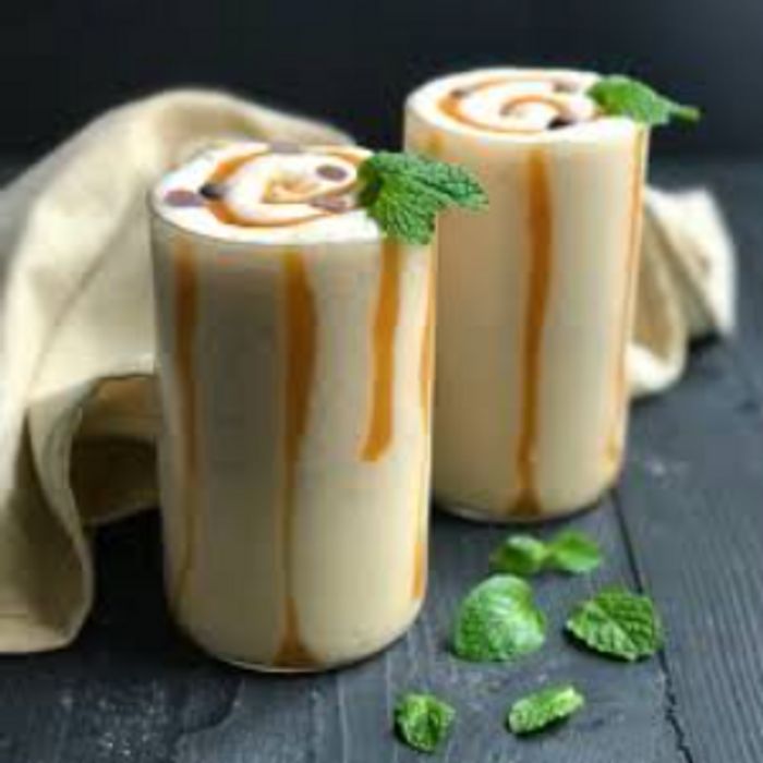 بستنی وانیل و عصاره کارامل