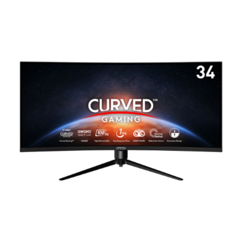 برای مشاهده اطلاعات کلیک کنید          
<BR>
<BR>


Size: 34 Inch 
<BR>
Aspect Ratio: 21:9 
<BR>
Curvature:  Curve 1500R
<BR>
Panel Type: VA
<BR>
Resolution: :UWQHD (3440X1440)
<BR> 
Refresh Rate: 100HZ
<BR>
Response time: 1MS 
<BR>
HDR:N/A
<BR>
Stand: Fix Stand
<BR>