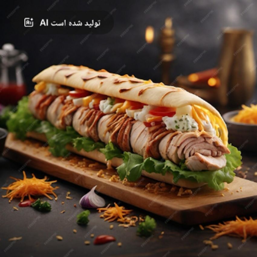 هات داگ ژامبون قارچ و پنیر و..