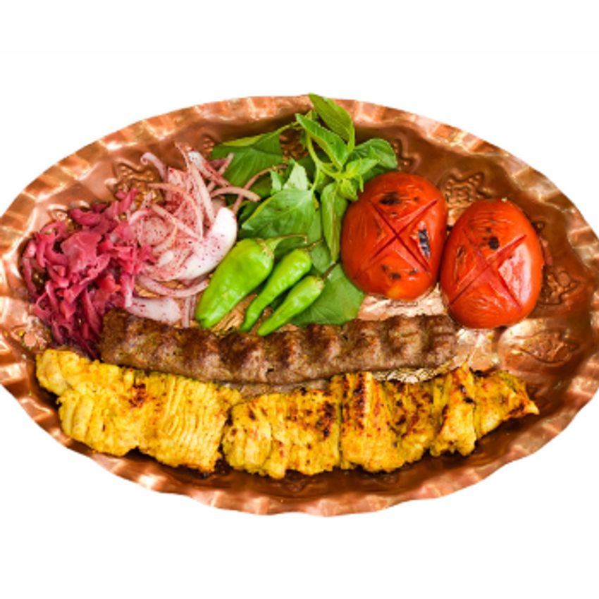 300گرم جوجه بدون استخوان 300گرم کوبیده گوشت