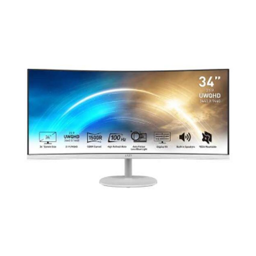 VA/34 INCH/UWQHD/100 HZ/1MS/250 NIT/116% SRGB