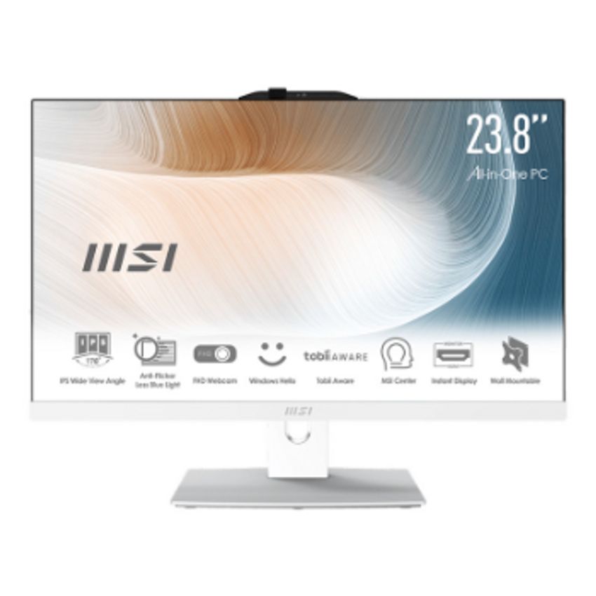 CORE 3 100U/8GB DDR5 4800MHZ/500 GB M2 PCIE SSD/IPS/WHITE