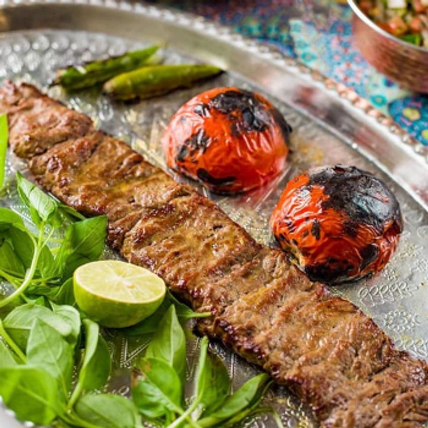 200 گرم مغز راسته ، همراه دورچین روز