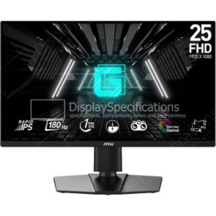 RAPID IPS/300NIT/180Hz
/SRGB99%/DCIP3 78%/ADOBE RGB 82%/
1MS/8 Bit/16.7M COLOR SUPPORT/FHD/ Speaker