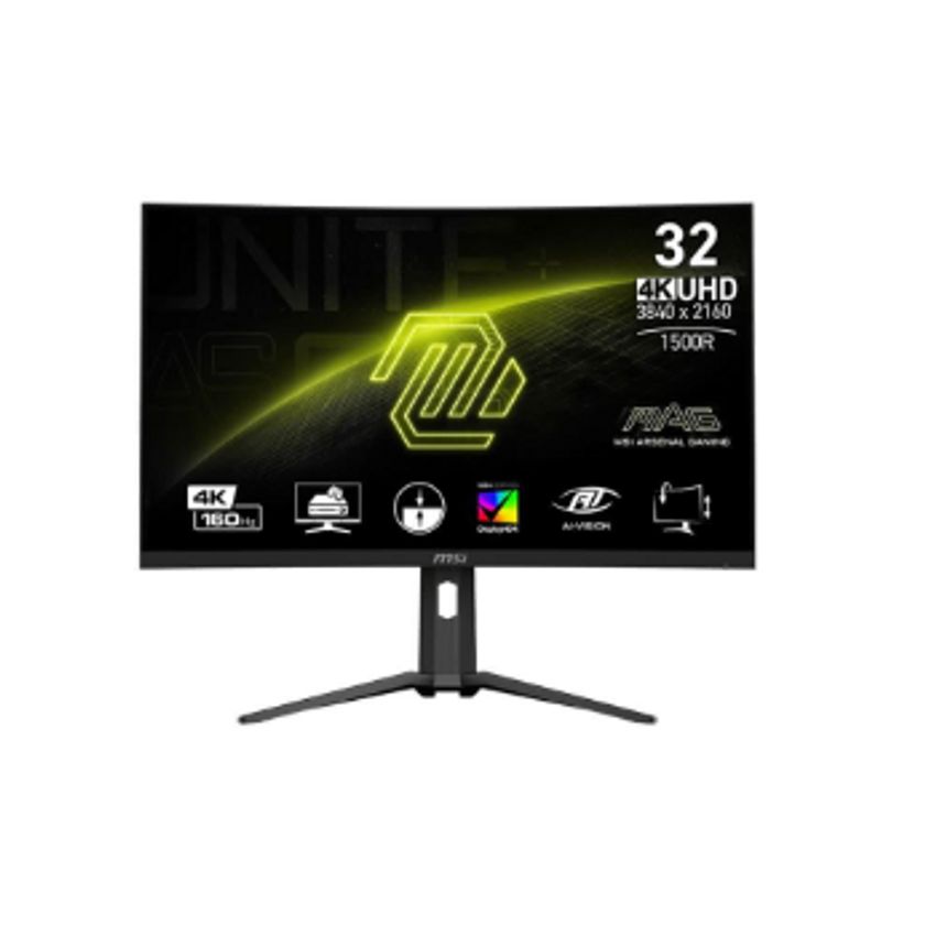 31.5" CURVED 1000R/RAPID VA/2K/180HZ/0.5MS
/HDR READY/300NITS/SRGB:124%/DCIP3:96%
/10BIT/1B COLOR/FIX STAND