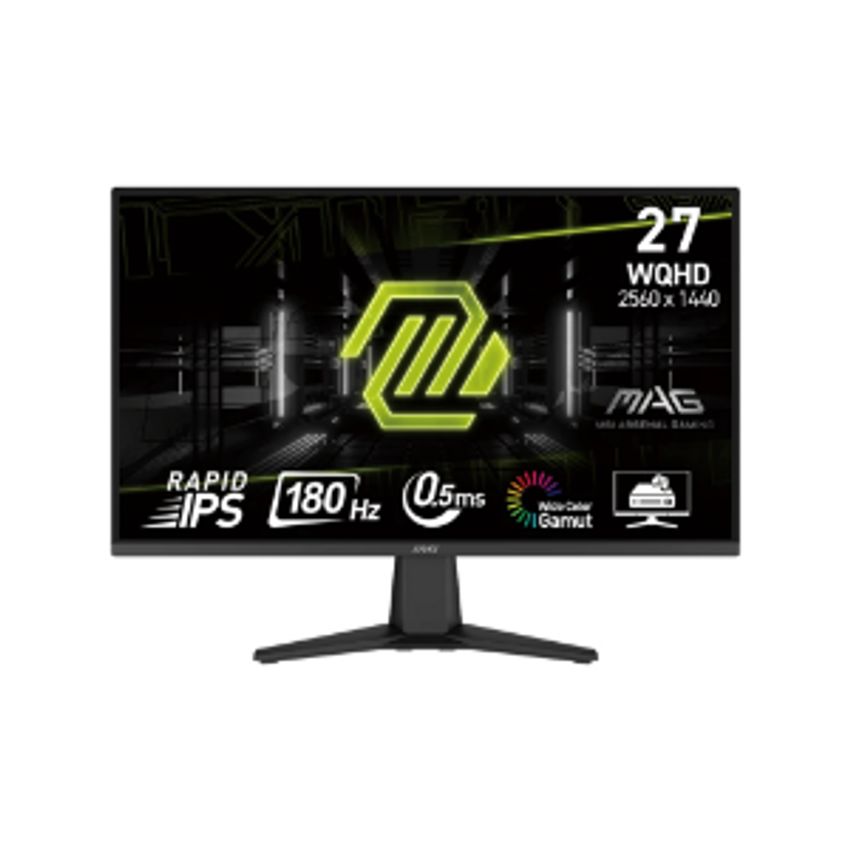 برای مشاهده اطلاعات کلیک کنید          
<BR>
<BR>


Size: 27 Inch 
<BR>
Aspect Ratio: 16:9 
<BR>

Panel: Rapid IPS
<BR> 
Refresh Rate: 180 Hz
<BR>
Response time: 0.5 ms 
<BR>
Resolution: :2560 x 1440 (QHD)
<BR>
<BR>