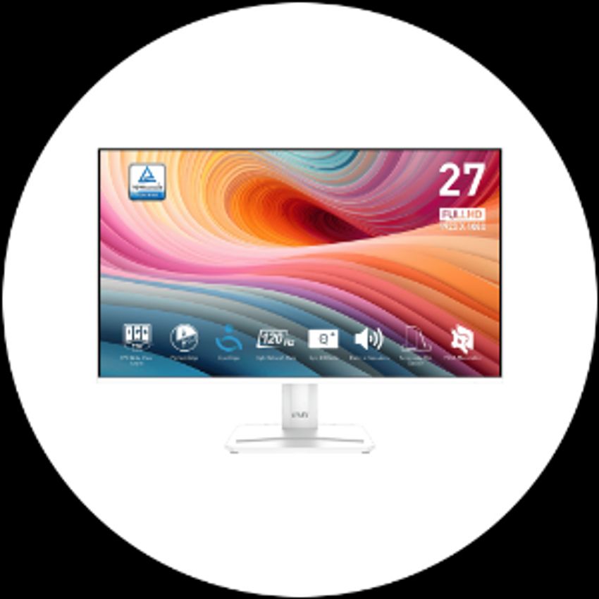 برای مشاهده اطلاعات کلیک کنید          
<BR>
<BR>


Size: 27 Inch 
<BR>
Aspect Ratio: 16:9 
<BR>

Panel: IPS
<BR> 
Refresh Rate: 120 Hz
<BR>
Response time: 1 ms 
<BR>
Resolution: :1920*1080 (FHD)
<BR>
<BR>