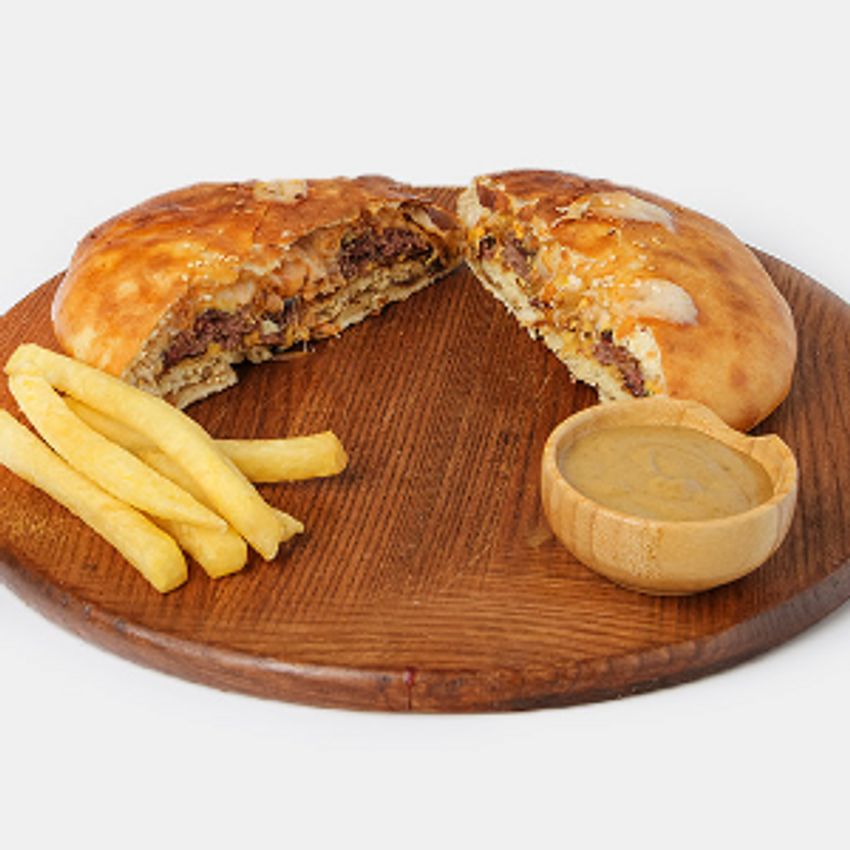 برگر مرغ+برگر گوشت+خمیر مخصوص +سس مخصوص بوتو+سیب زمینی