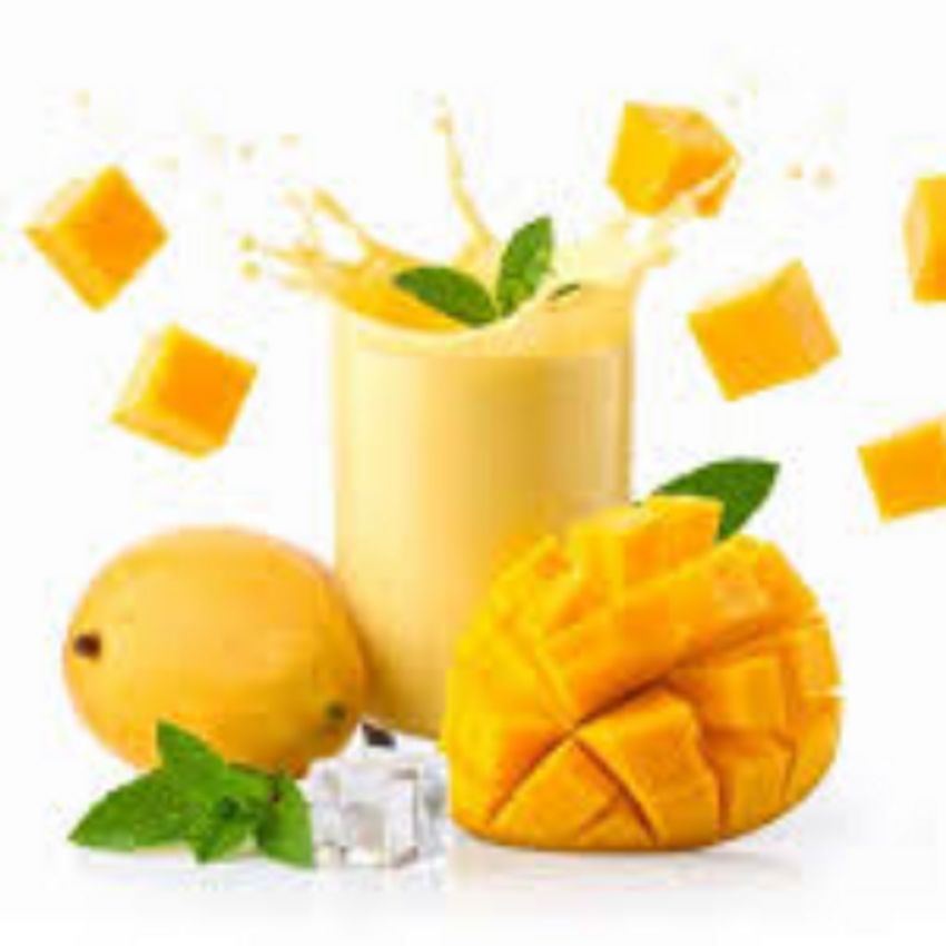 با شیر تازه وطعم قالب شیر انبه