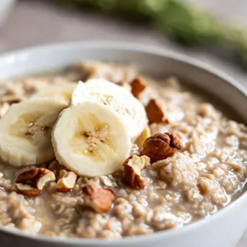 ترکیب شیر جو دوسر پودر نارگیل پوره موز 