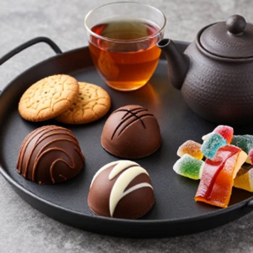 چای نبات باقلوا کوکی کشمشی بیسکویت لواشک پاستیل