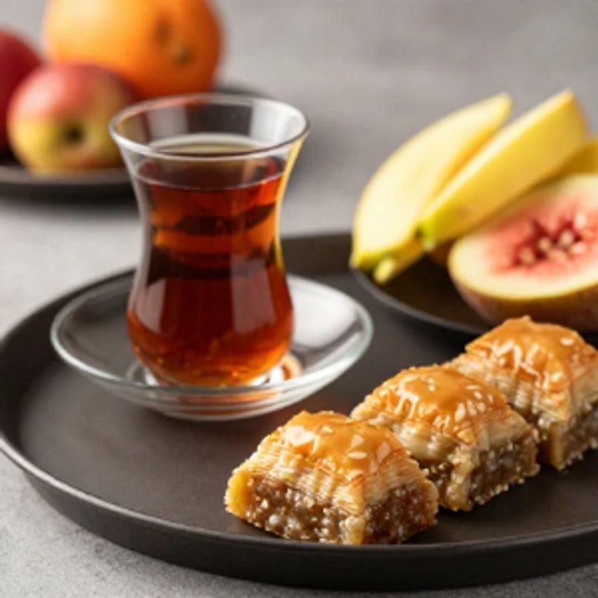 چای نبات قند باقلوا 5 مدل میوه فصل