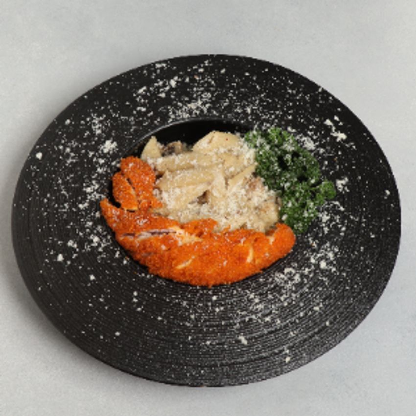 فیله ۱۵۰ گرمی سوخاری +۲۰۰ گرم منه+سس آلفردو