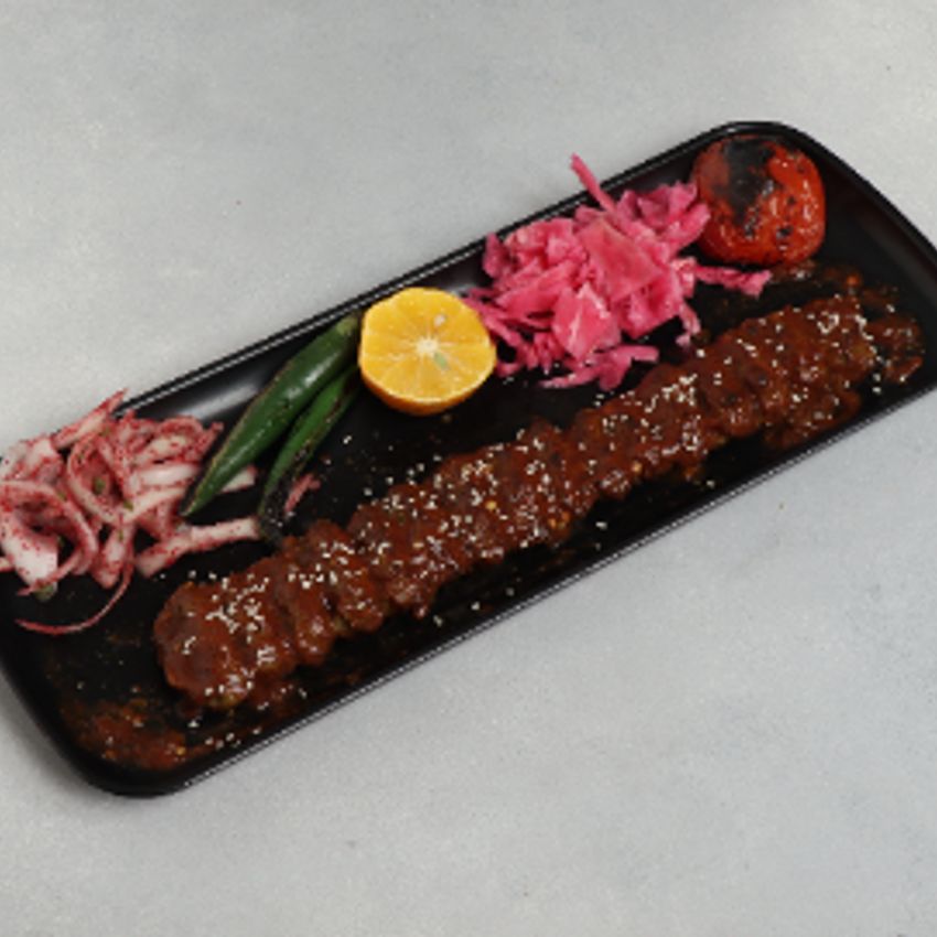 گوشت کباب مخصوص عربی+سس خشخاش