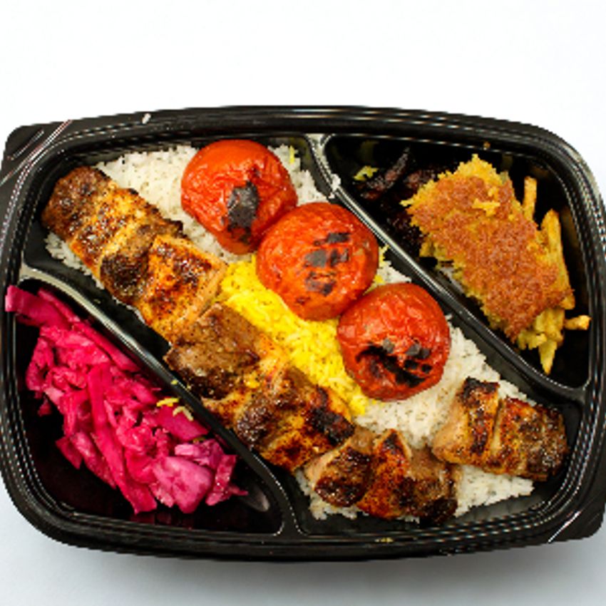 150گرم مرغ 150گرم فیله گوساله