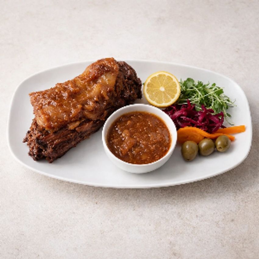 600-650گرم گردن درباری ،دورچین ،سس مخصوص