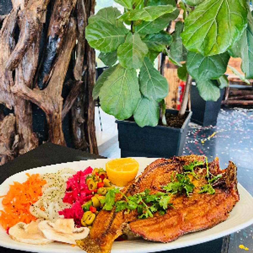 (ماهی 600-700گرم،دورچین(کبابی،سرخ شده) )