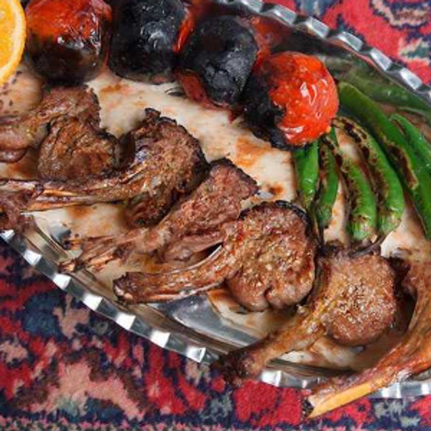 شاندیز گوسفندی 450گرمی همراه با دورچین